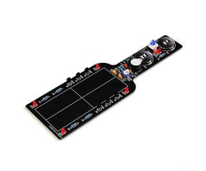 DC35V Handheld Metal Detector Kit with Audible Alarm and LED Indicator for Security Checks and Metal Detection DIY Electronic Kit