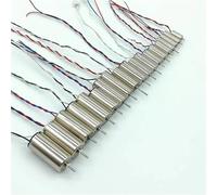 DC3V 3.7V 7.4V Mini Coreless Motor 408 412 610 612 615 720 8520 High Speed Hollow Cup Engine 1Pcs(0612 A)