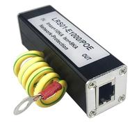DC48-57V Gigabit POE Surge Protector Device Network POE Switch RJ45 & POE Surge Protector