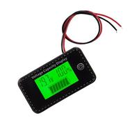 DC5-100V Electricity Meter Digital LCD Display Car Battery Charges Levels Indicators Leads Acid Lithiums Voltmeter Power Meter Display