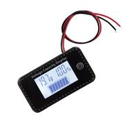 DC5-100V Electricity Meter Digital LCD Display Car Battery Charges Levels Indicators Leads Acid Lithiums Voltmeter Electricity Meter Monitor