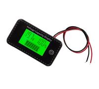DC5-100V Electricity Meter Digital LCD Display Car Battery Charges Levels Indicators Leads Acid Lithiums Voltmeter Electricity Meter Monitor