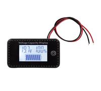 DC5-100V Electricity Meter Digital LCD Display Car Battery Charges Levels Indicators Leads Acid Lithiums Voltmeter Power Meter Display