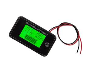 DC5-100V Electricity Meter Digital LCD Display Car Battery Charges Levels Indicators Leads Acid Lithiums Voltmeter Electricity Meter Monitor