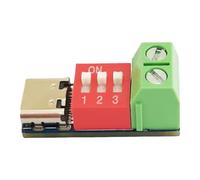 DC5-20V Fast Charging Diagnostic And Test Board With Voltages Selectable Switcher Supports PD3.0 2.0 Protocols USB Power Delivery Verification Tool