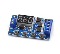 DC5-36V dual MOS LED digital delay relay trigger cycle timer delay switch circuit board timing control module DIY