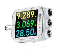 DC5.5 Power Meter Tester 4.5-80V 0-12A with 5517/5521/5525 Input Output