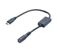 DC5.5x2.1mm Female to Type C Male 5V3A Charging Cable for Routers Camera Phone Driving Record with Protections Direct Current to Type C Adapter Cable