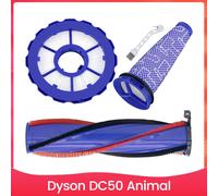 DC50 Roller Brush and Filter Replacement for Dyson Animal Multi Floor Complete Vacuum Washable Filters Set