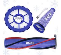 DC50 Roller Brush and Fiter Replacement Compatible With Dyson DC50 Animal Multi Floor Complete Vacuum, Filters Brush Kit, Compare to Part 964705-01 965081-01 965080-01