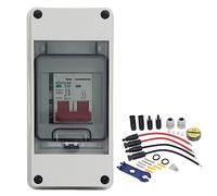 DC500V Photovoltaic Electrical Isolator Switch, PV DC Disconnect Switch with IP65 Rating, 1 - String Solar DC Load Isolation Switch for Outdoor Rooftop, RV & Off - Grid (32A)