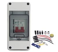 DC500V Photovoltaic Electrical Isolator Switch, PV DC Disconnect Switch with IP65 Rating, 1 - String Solar DC Load Isolation Switch for Outdoor Rooftop, RV & Off - Grid (63A)