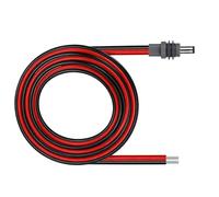DC5521 DC Power Cable for Starlink Mini, 14AWG 5.5x2.1mm/0.22x0.08 Inch Waterproof Male Plug to Bare Wire Pigtails 9.84 Feet/3m Extension Cord for Starlink Mini Accessories DIY Replacement