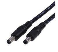 DC5521 To DC5521 Cable Cord 18AWG DC5.5mm X 2.1mm Male Plug To Male Power Supply Adapter Wire For LED Light