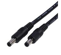 DC5521 To DC5521 Cable Cord 18AWG DC5.5mm X 2.1mm Male Plug To Male Power Supply Adapter Wire For LED Light