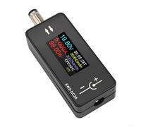 DC5525 Power Meter Tester 0-12A 4-30V 0.96in Screen | Real-time for power monitoring, 0-360W max load, 0.96in HD TFT screen, clear data visualization