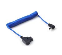 DC5525 To D-Tap Spring-Loaded Power Cable(Blu)