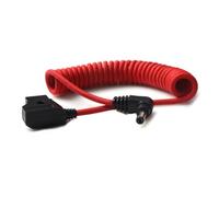 DC5525 To D-Tap Spring-Loaded Power Cable(Rosso)