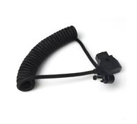 DC5525 To D-Tap Spring-Loaded Power Cable(Svart)