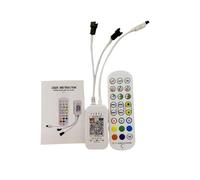 DC5V-24V LED Controller IR 24-Key Remote Control Suitable for WS2812 WS2811 1903 Light Strip