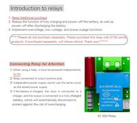 DC5V 30A Delay for Relay Module for Battery Testing & Power Protection - Overvoltage/Undervoltage Cutoff, Compatible with DT20 Se