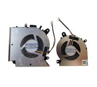 DC5V GPU And CPU Fan, Compatible For MSI, Compatible For Katana, GF76, Compatible For Pulse, GL76 MS-17L1 GF66 11UC, Compatible For Pulse, GL66 11UEK MS-1581 MS-1583