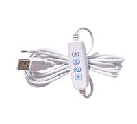 DC5V LED Dimmer USB Port Power Supply Lines With ON/OFF Switches Adapter Dimming And Color Matching Extension Cable USB Port Power Cable For Led Strips Light Bulb Lamp