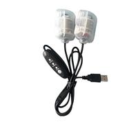 DC5V USB Vibrating Dual Motors 3 Speed Regulator Massage Device Frog Breeding Vibration electronic starter Waist Belt Parts with 1.1m Cable IINKUEYK