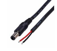 DC6330 Male Plug To Open End Cable 6.3mmx3.0mm Plug DC6330 Power Pigtails Cable For Computer Power Supply Repair 1FT Pigtail