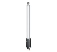 DC6V 12/24V 300mm Small Linear Actuator Max Force 33Lbs mini Electric Motor For Cabinets Window Opener Robitcs With Free Bracket(IP60WR,30MM PER S 20N_24V 300MM)