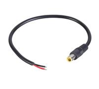 DC7.9x5.5mm Power Pigtails Cable DC7909 7.9x5.5mm Male PlugS Cable with Bare Wire End for Solar Panel Laptop Power Wire Pigtail