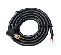 DC7909 8mm Power Cable Male Plug To Bare Wire Open End Power Wire Supply Repair Cable Barrels Connectors Pigtail For Solar Open End
