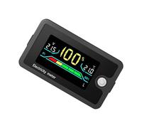 DC8-100V Electricity Meter Digital LCD Display Car Battery Charging Levels Indicators Leads Acid Lithiums Voltmeter Battery Capacity Waterproof