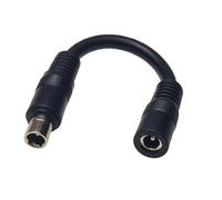 DC8020 Male To 5.5x2.1mm Female Power Cord DC5521 To DC8020 Power Cable For Solar Energy Conversion LED Outdoor Lighting Supply Converters Cord