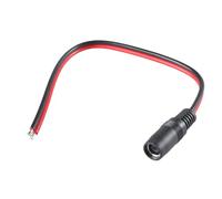 DC8020 Power Cable Female/Male to Wire, Female head 1 meter