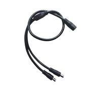 DC8mm Extension Cable 1 Female To 2 Male Splitter DC7909 Power Cord For Solar Generator And Power Station