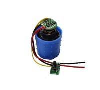 DC9-12V/7-24V Brushless Turbo Fan Motor with Speed Governor, 100000RPM High Speed Aluminum Alloy Impeller Ducted Brushless Fan Motor (12V Type1)