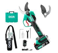 DCA 20V Brushless Cordless Electric Pruning Shears, 35mm with 2.0Ah Battery