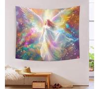 DCABEIOOE Angel 3D Printing Tapestry for Living Room Bedroom Decorations Wall Hanging Home Decor Bedding 130cmx150cm