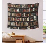 DCABEIOOE Bookshelf 3D Printing Tapestry for Living Room Bedroom Decorations Wall Hanging Home Decor Poster 150cmx200cm