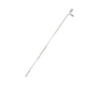 Dcaknri 100 Pcs Latches Hook Serging Hook Three-Way Crochet Bracelets Needle Sewing Needle Knitting Tool Handmade Beading Tool