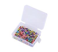 Dcaknri 100Pcs Assorted Color Fishing Beads Floating Balls Stopper Beads Fish Baits Eggs Beads Fish Eye Beads Fishing Line Beads