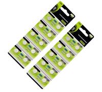 Dcaknri 10pc/20pc AG6 Alkaline Button Cells 1.55V Coin Cell Batteries Perfect for Small Gadgets and Portable Devices Long Life