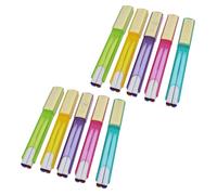 Dcaknri 10Pcs Ballpoint Pen With Sticky Note For School Office 2 Color Ballpoint Office Writing Write Smoothly