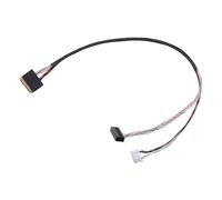 Dcaknri 27cm Length Practical LVDS Cable for 9.7" BI097XN02 BF097X N02 30Pin LCD/LED Panel LVDS Lines Easy to Operate LCD/LED Panel Display Line