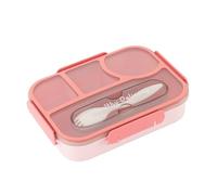 Dcaknri 4 Section Leak Proof Food Container Insulated Microwave Safe 1100ML Large Capacity Dishwasher Friendly for Health Meals Leak Proof Lunch Box