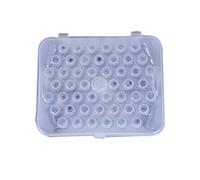 Dcaknri 52 Pcs Cake Nozzles Icing Tips Tube Pastry Decorating Tips Storage Box Baking Tools for Cake Decoration Use