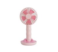 Dcaknri Fan Rechargeable USB Portable Handheld 3-Speed Handy Small Desktop Cooling Cooler Laptop Computer Fan