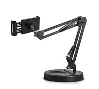 Dcaknri Foldable Phone Holder Desktop Bracket Tripod Tablet Stand for Live Video Record Rotation Phone Car Holder Cradle Dashboard Handlebar Mount Sticky Arm Plate Station Adapter Button