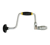 Dcaknri Hand Crank Drill with Comfortable Nonslip Handle Easy to Use Hand Punching Portable Tool for Wood Metal &